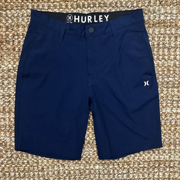 Hurley Hybrid Shorts (30 Men’s) Blue - Picture 1 of 11